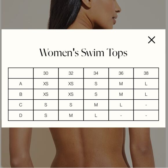 Eberjey Pique Vivian Bikini Top Peacoat Navy Color L - Picture 12 of 12